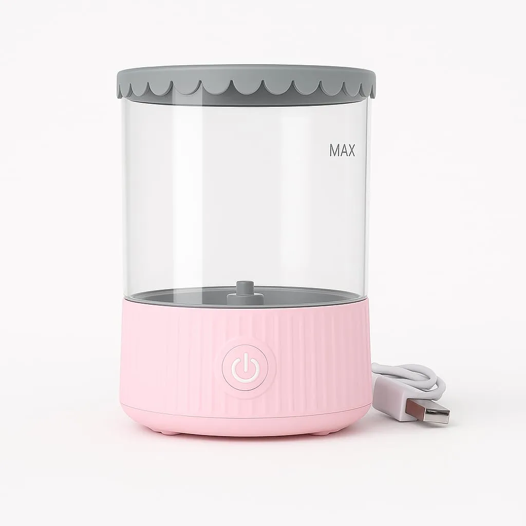– Electric Makeup Brush Cleaner – Automatic Cleaning Machine with USB Charging, Quick Dry & Deep Clean – Fits All Brush Sizes