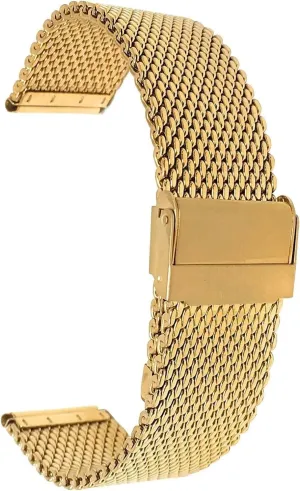 1.0mm Milanese Coarse mesh Stainless Steel Watch Band 3mm Thickness Heavy Wriststrap 18 20 22 24mm Width Watch Bands with Tool