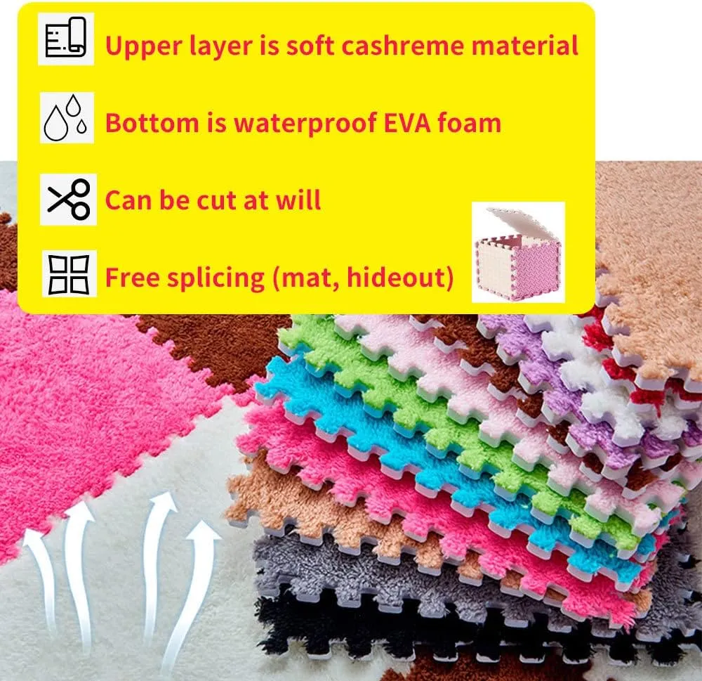 10Pcs 11” x 11” Guinea Pig Pads Washable, Reusable Guinea Pig Fleece Cage Liners, Soft Warm Rabbit Sleep Mat Blanket Bed (Green)