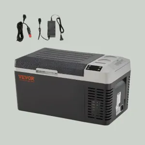 12v 20L/21q Portable Car Fridge Freezer Cooler for Camping & Fishing