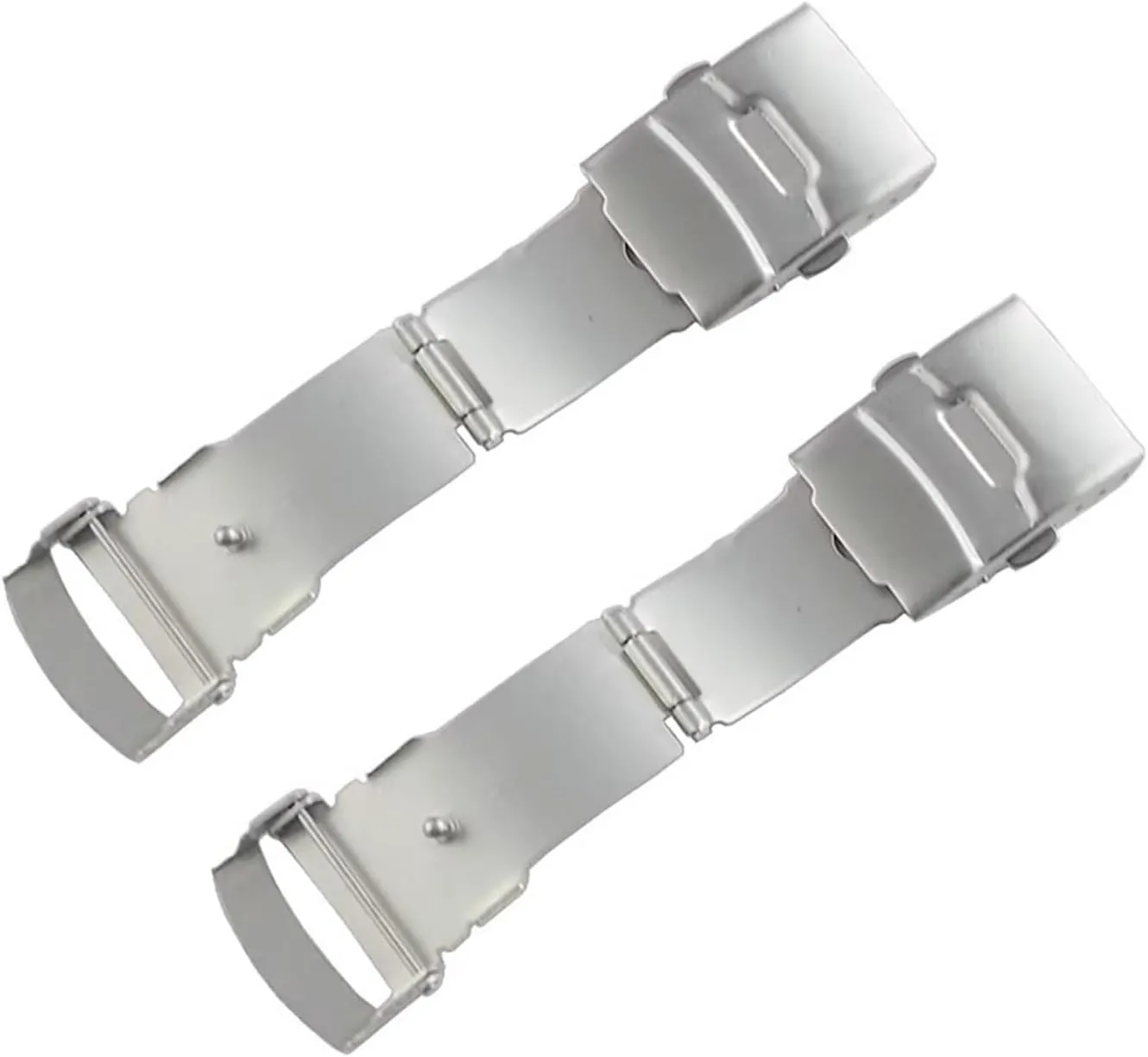 16mm 18mm 20mm 22mm Stainless Steel Watchband Buckle Watch Folding Buckle Fit for Ghost Diving Buckles Watch Accessories(16mm-Withlogo)