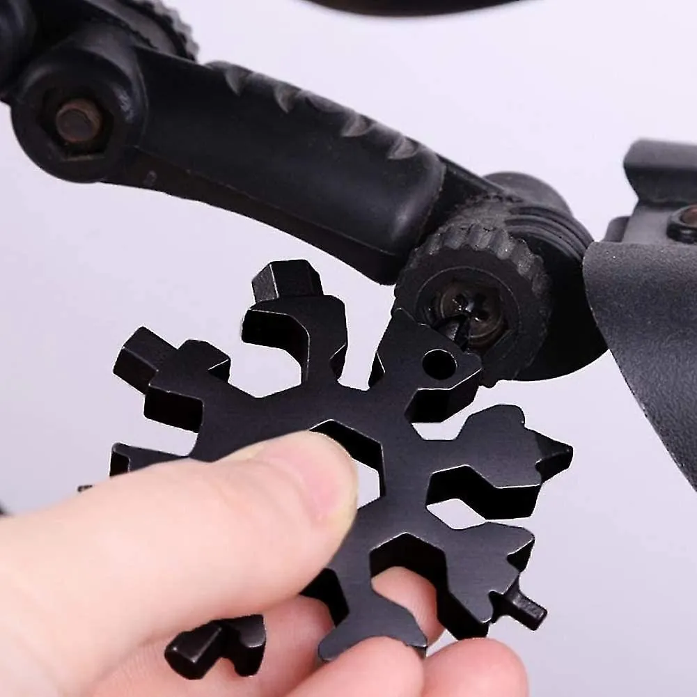 18-in-1 Snowflake Multi-tool 3 Pcs Stainless Steel Wrench