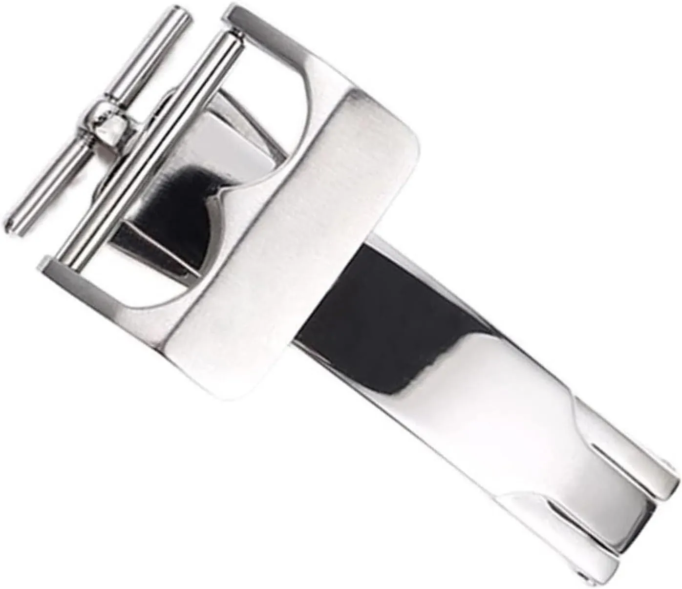 18mm Stainless Steel Clasp Folding Buckle For Tudor Watch Strap Watchband Silver Watch Buckle