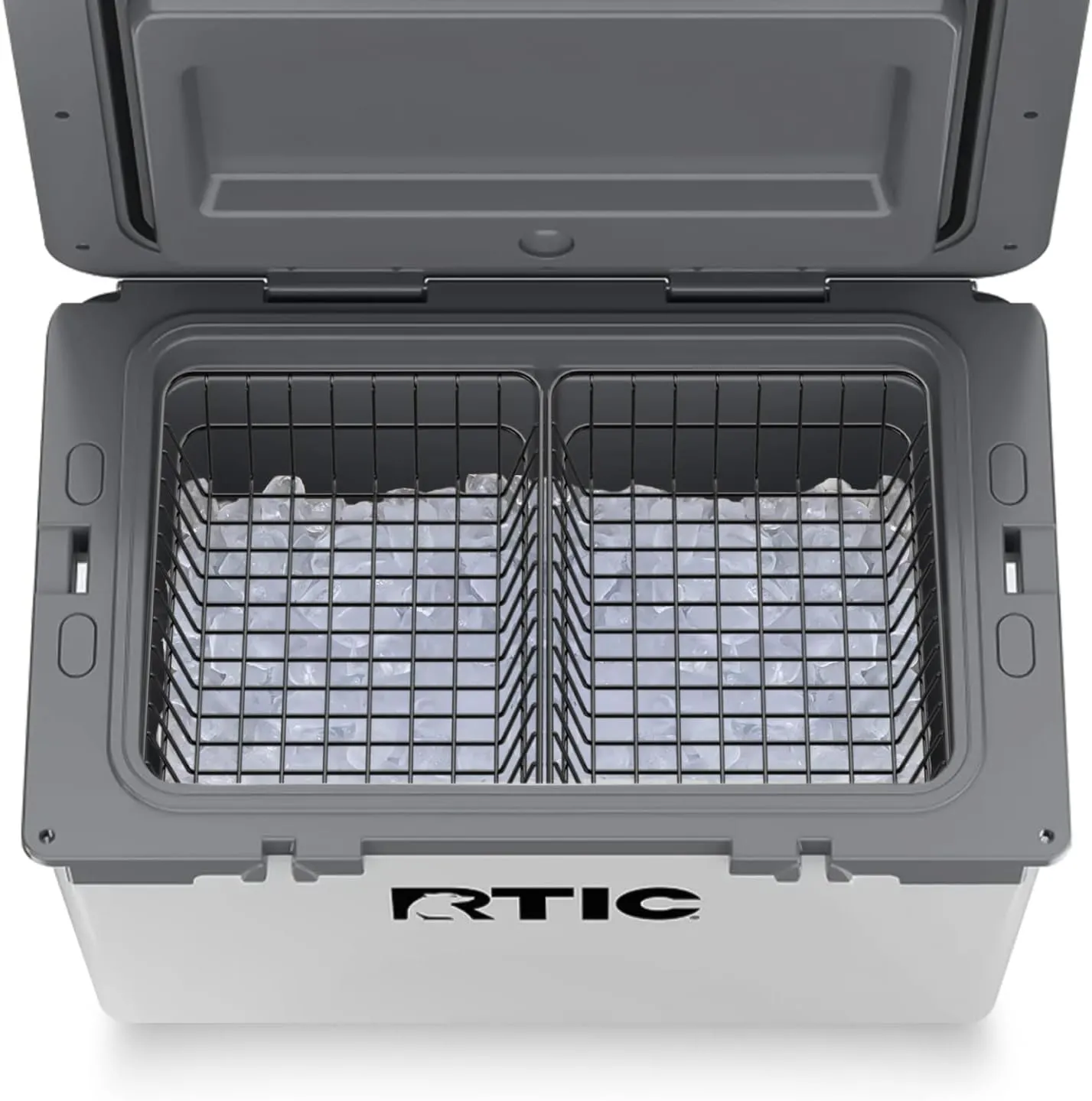 2-Pack Cooler Basket for RTIC 52 & 72 Qt Ultra-Light Coolers – Double Cooler Rack for Double Storage & Heavy-Duty Wire Organizer Will Not Fit for RTIC 32 Coolers