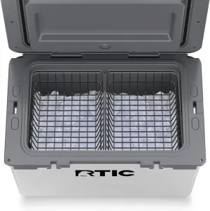 2-Pack Cooler Basket for RTIC 52 & 72 Qt Ultra-Light Coolers – Double Cooler Rack for Double Storage & Heavy-Duty Wire Organizer Will Not Fit for RTIC 32 Coolers
