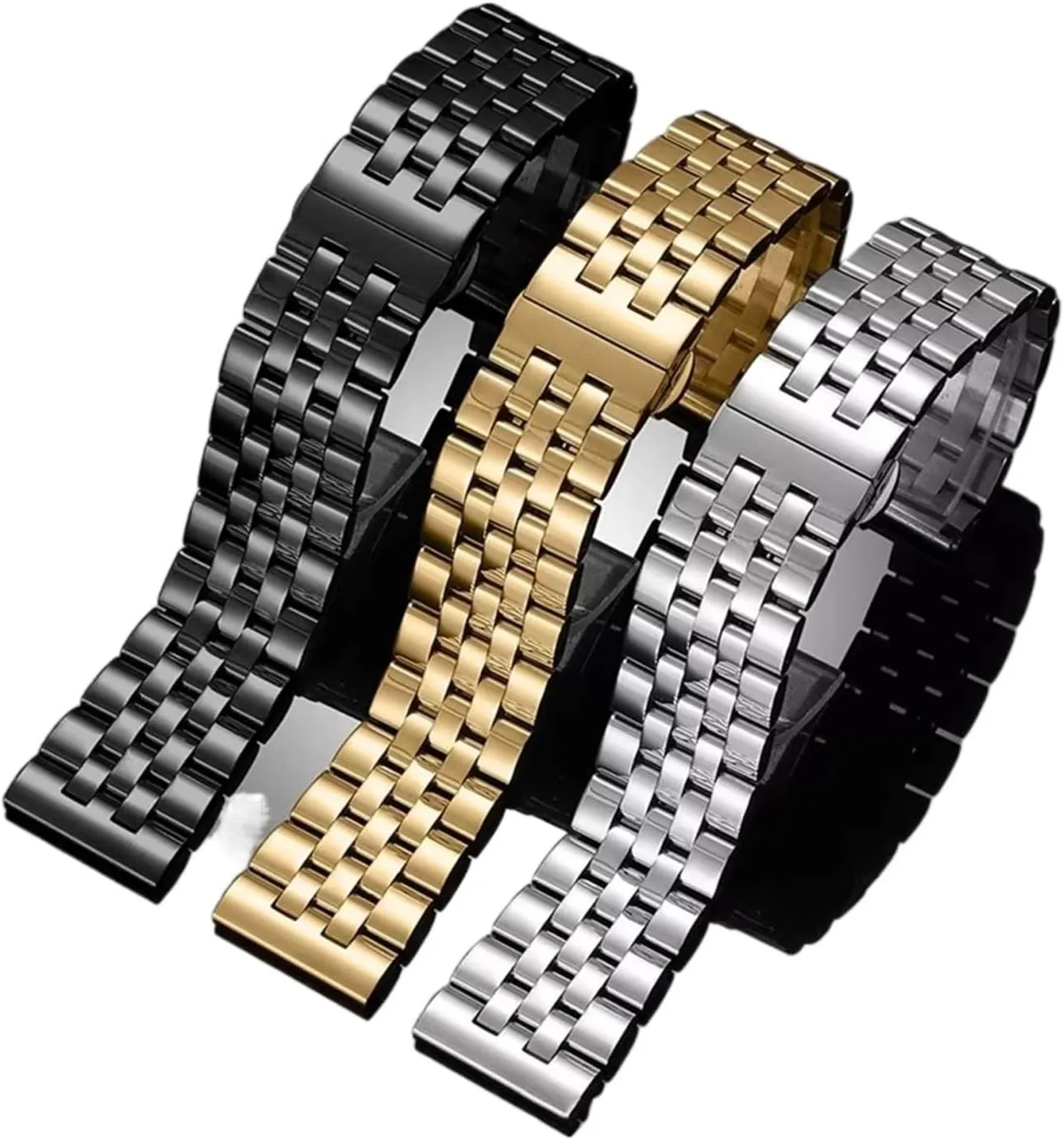 20mm 22mm Quick Release Stainless Steel Watch Strap Metal Watch Band Accessories