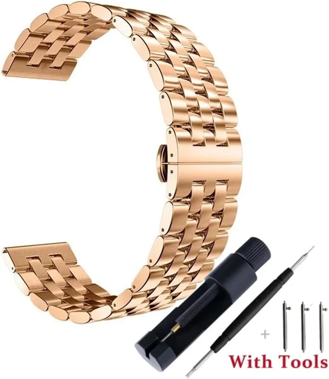 20mm 22mm Quick Release Stainless Steel Watch Strap Metal Watch Band Accessories