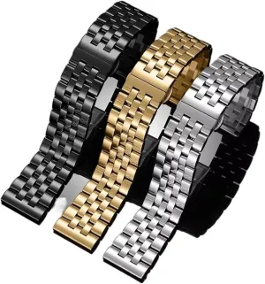 20mm 22mm Quick Release Stainless Steel Watch Strap Metal Watch Band Accessories