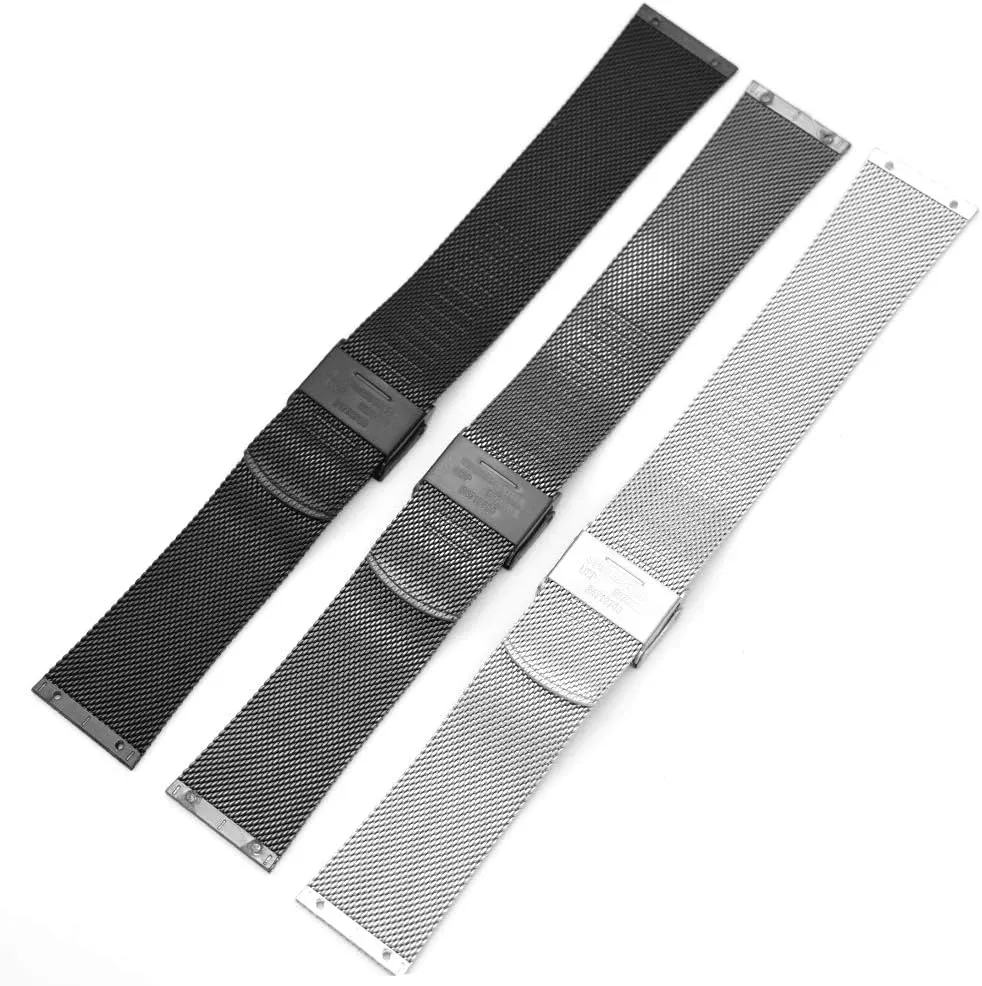 22mm Screwing Stainless Steel Watch Strap Replacement for Skagen