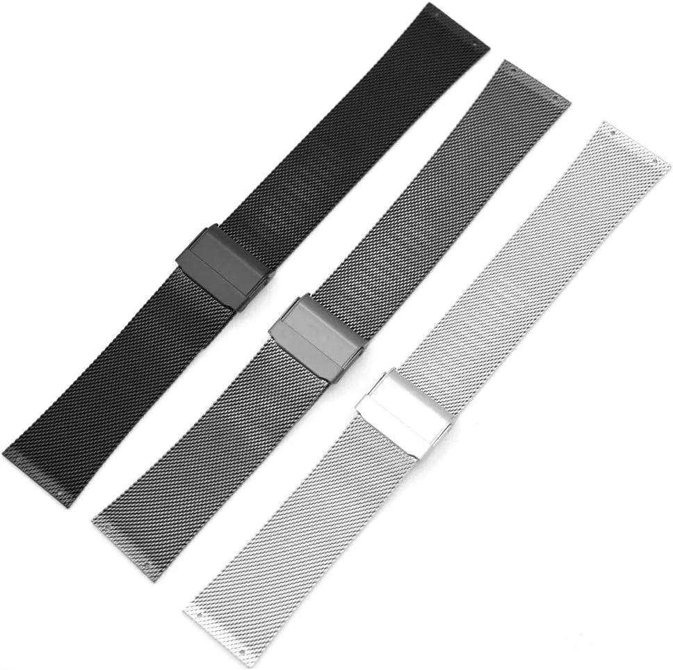 22mm Screwing Stainless Steel Watch Strap Replacement for Skagen