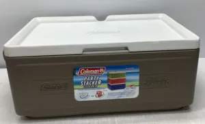 24-Can Party Stacker Portable Cooler Storage Organizer for Outdoor and Travel