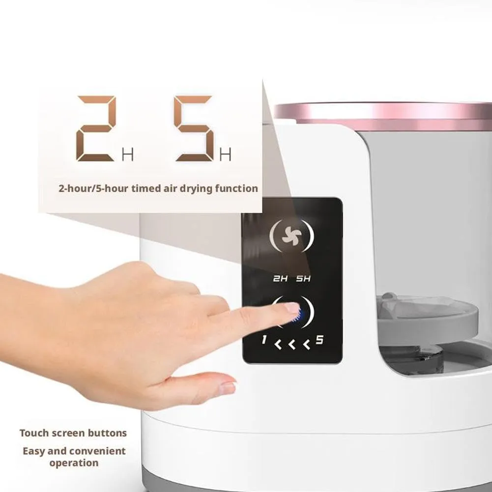 3 in 1 Electric Makeup Brush Cleaner Machine and Dryer, USB Cosmetic Brushes Cleaner Tool, Automatic Makeup Brush Cleaner Machine with Multi-Hour Drying Settings Beauty Makeup Brush Set