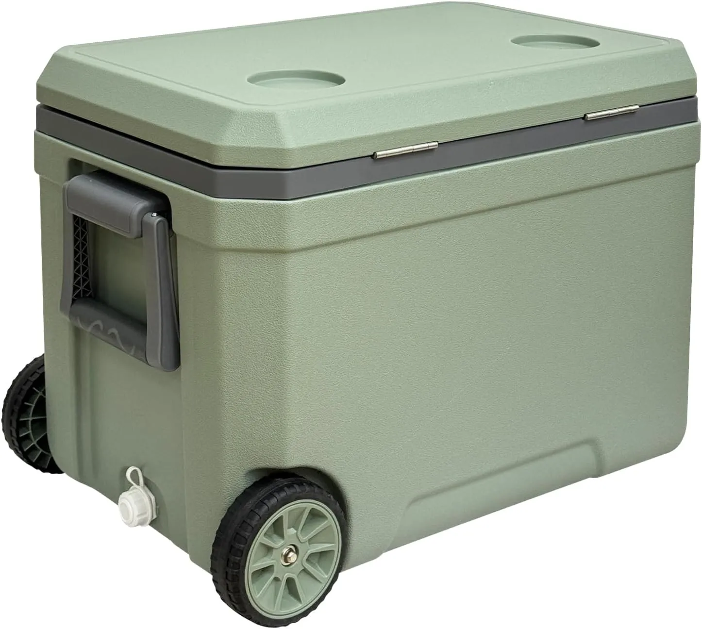 34-127 Quart Insulated Portable Cooler with Heavy Duty Wheels Keeps Ice for up to 5 Days, Great for Drink, Beach, Camping, Tailgating, Sports, & More