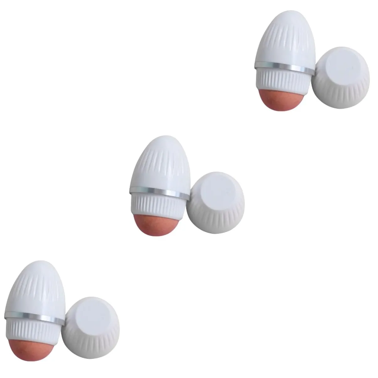 3pcs Facial Oil Absorbing Roller Volcanic Compact Travel Tool for Oily Makeup Freshness and Easy Storage for Daily Use