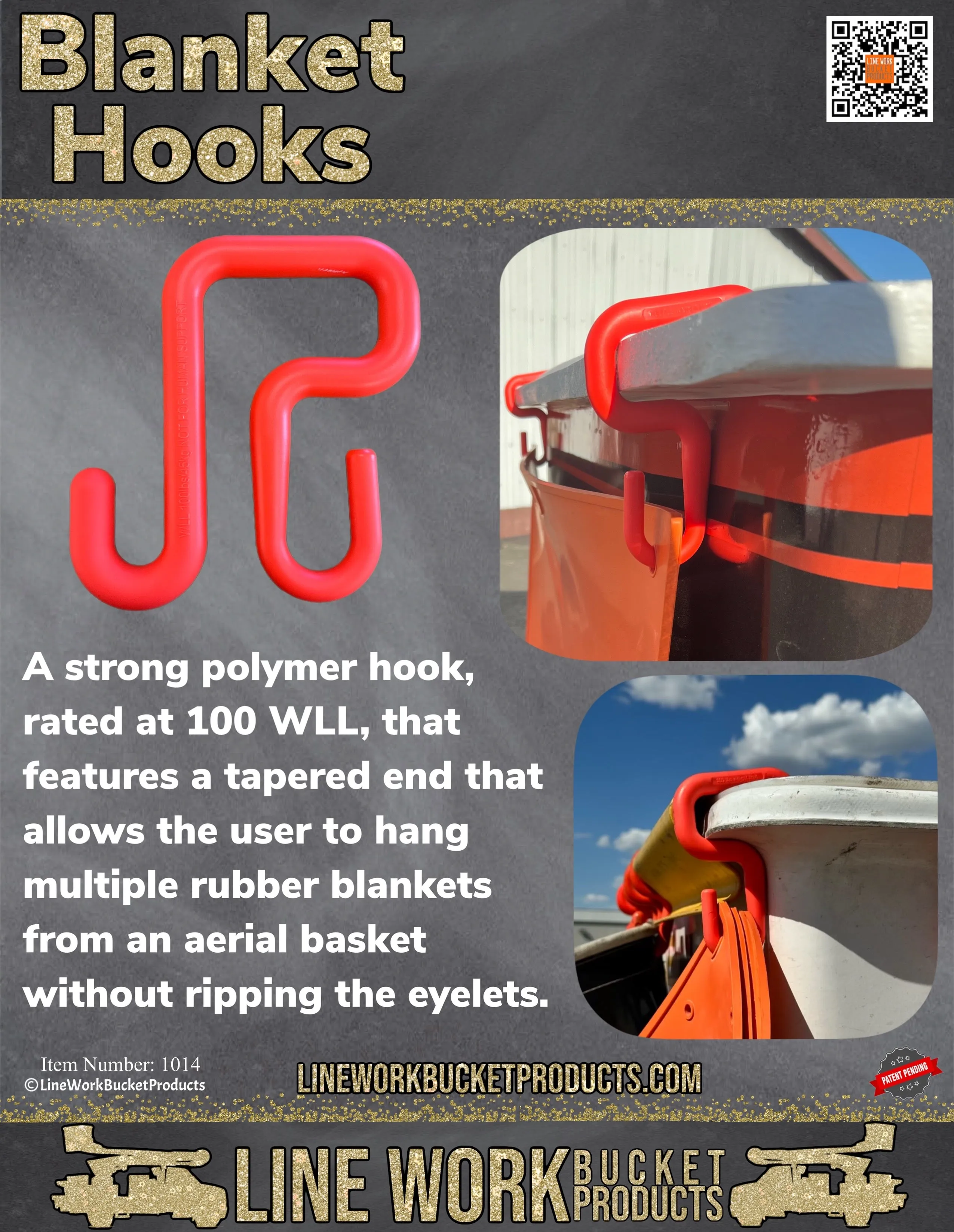 3" Blanket Hook