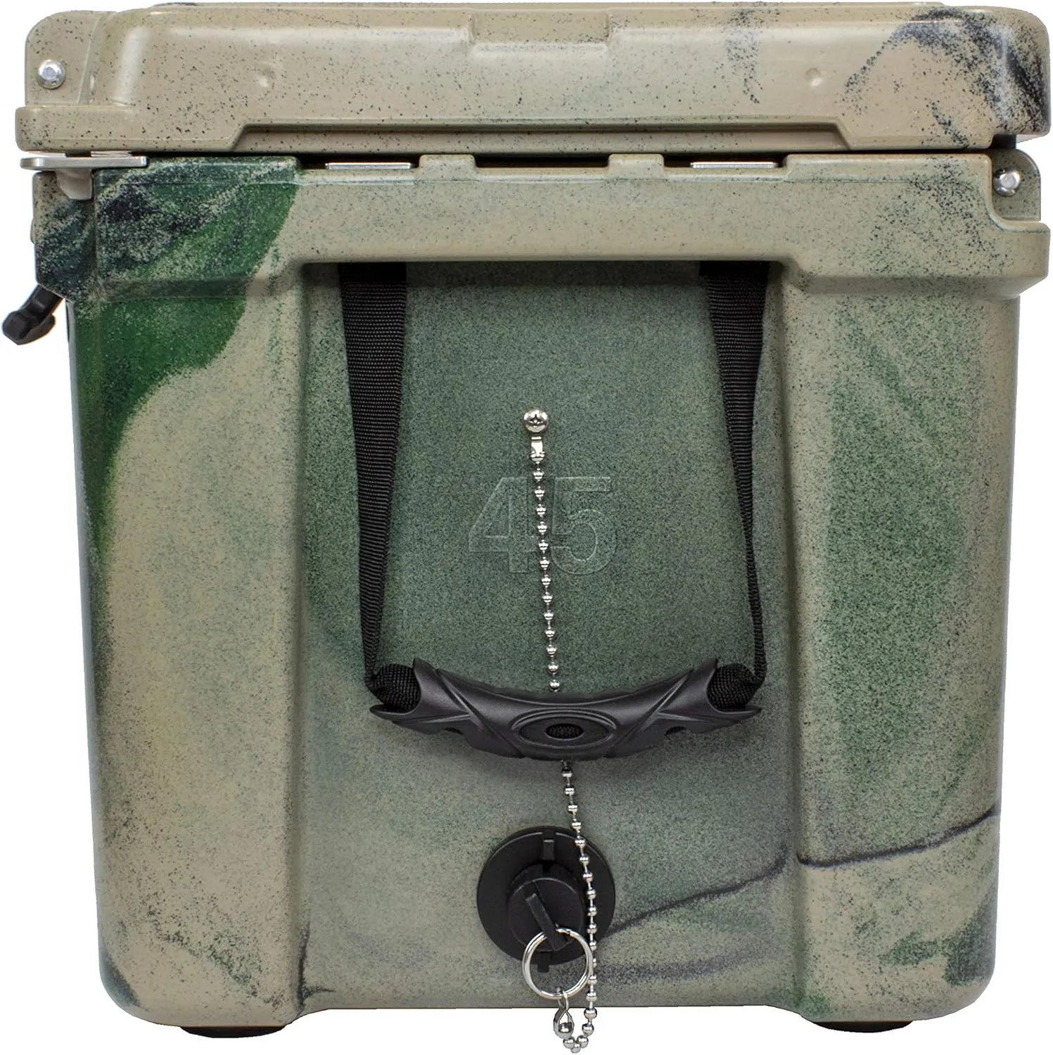 45 Camo Quart Ice Chest Heavy Duty High Performance Roto-Molded Commercial Grade Insulated Cooler