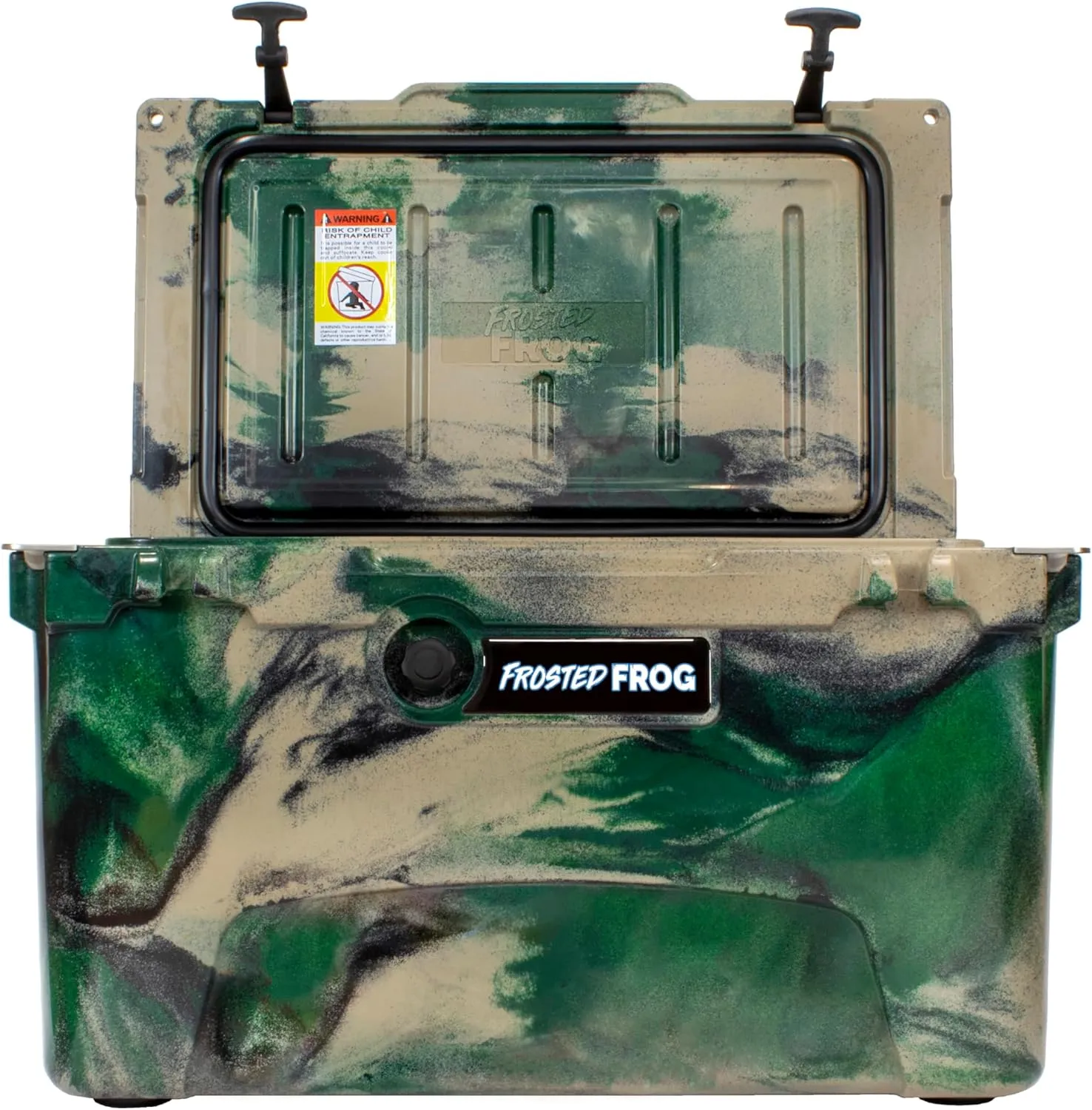 45 Camo Quart Ice Chest Heavy Duty High Performance Roto-Molded Commercial Grade Insulated Cooler