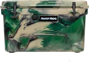 45 Camo Quart Ice Chest Heavy Duty High Performance Roto-Molded Commercial Grade Insulated Cooler