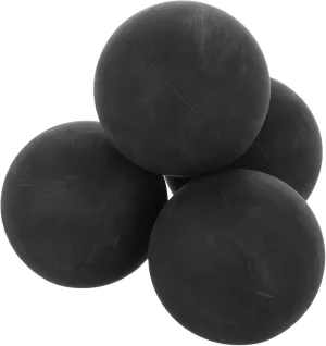 4pcs Mini Bounce Balls Hollow Rubber Training Balls for Reaction Skills Hand Eye Coordination Durable Lightweight for Athletes Trainers