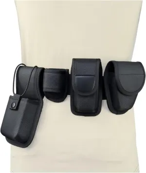 5-in-1 Tactical Duty Belt Kit with Pouches, Police Duty Belt Rig, Law Enforcement Sentinel Duty Gear Kit