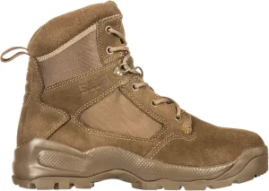 5.11 Tactical ATAC 2.0 6-Inch Desert Boots, NZ Ortholite Footbed, Slip-Resistant, Dark Coyote, Style 12402