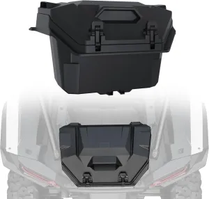 55QT Cargo Box for Polaris RZR XP/XP 4 1000 24-25, Water-Resistant Poly Storage Bin with Lockable Latches Storage Box for Polaris RZR XP/XP 4 1000 2024-2025 Accessories, Replace #2884525