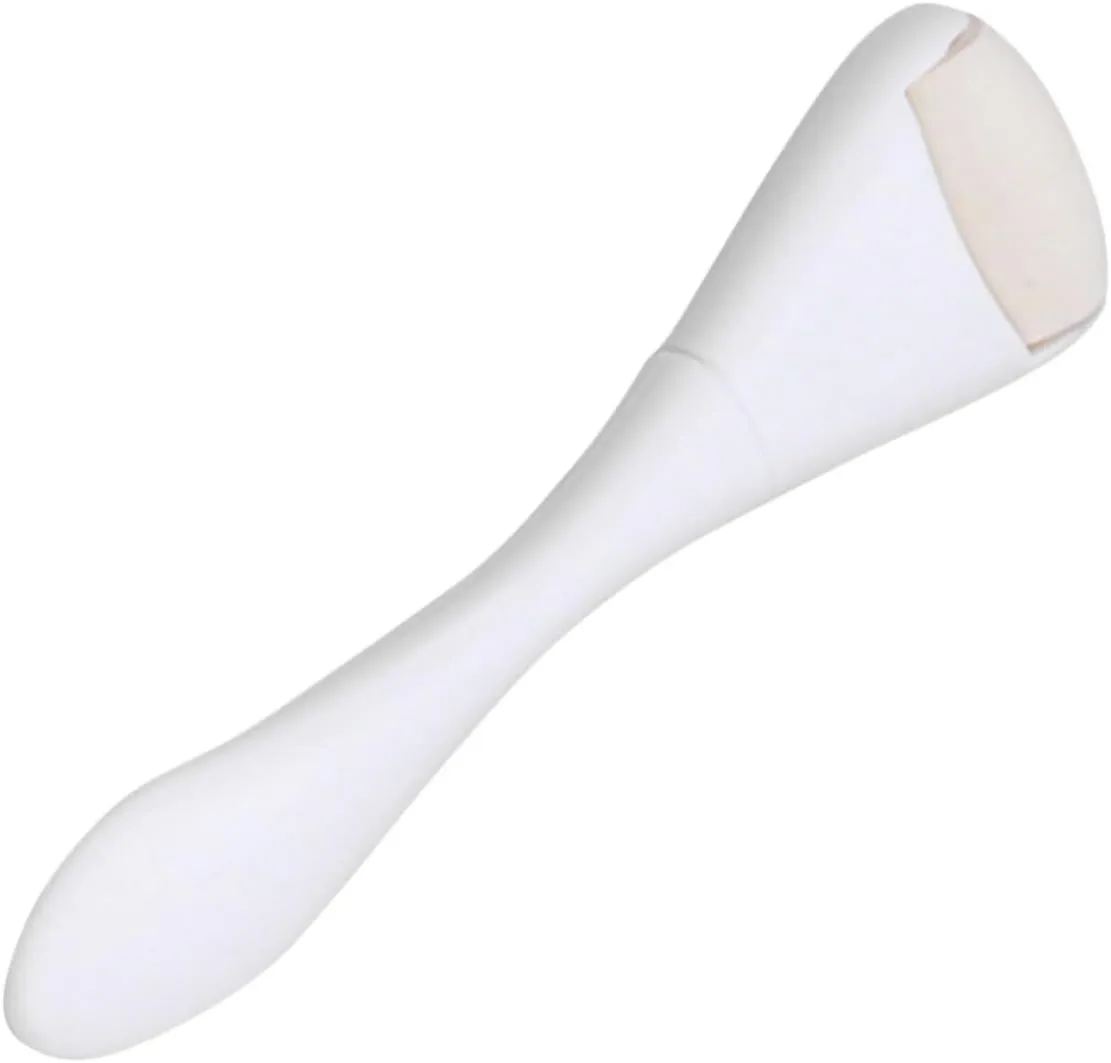 5pcs Oil Removal Roller Massage Tool Women Oil Absorbing Stick Volcanic Stone Massage Stick Massaging Roller Skin Care Tool Face Oil Cleaning Roller Skin Care Roller/977(Whitex5pcs)