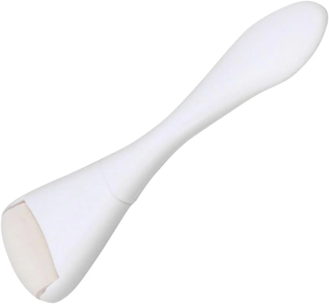 5pcs Oil Removal Roller Massage Tool Women Oil Absorbing Stick Volcanic Stone Massage Stick Massaging Roller Skin Care Tool Face Oil Cleaning Roller Skin Care Roller/977(Whitex5pcs)
