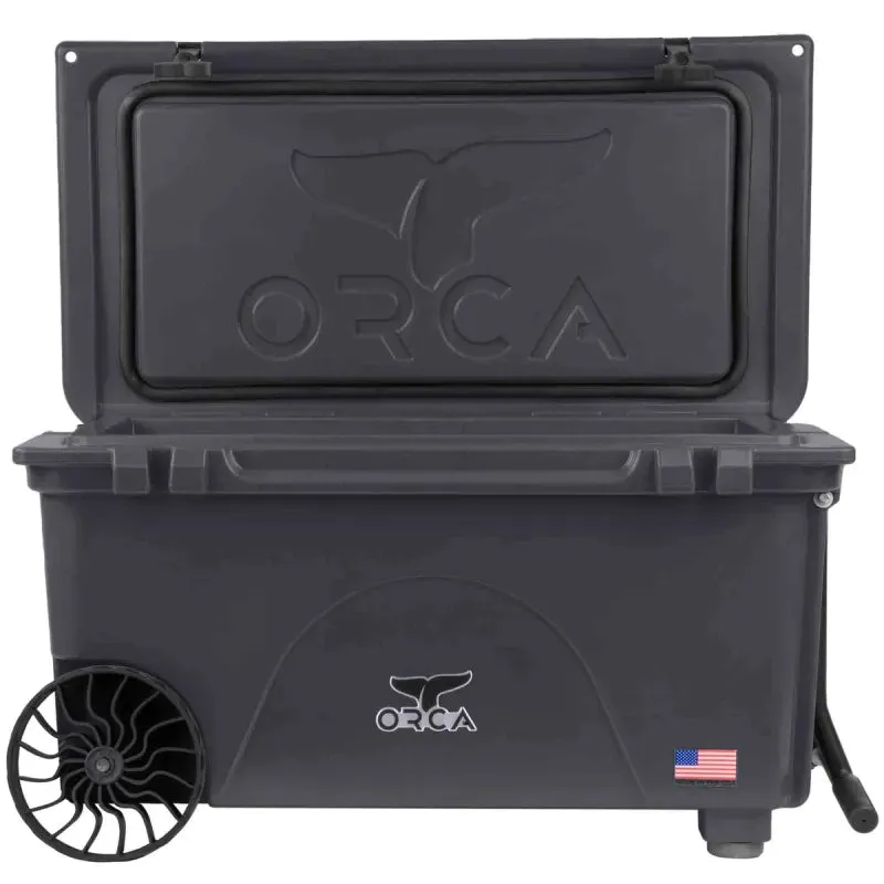 65 Quart Wheeled Cooler- Orca