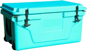 65Quart Outdoor Cooler, Portable Ice Chest for Camping, Fishing & Backyard, Insulated Cooler Box,5-Day Ice Retention