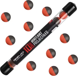 68 Caliber Self Defense Balls, Powerful Irritant Formula, 68 Caliber Pepper Balls for Non Lethal Protection, OC Spray Balls for Maximum Strength