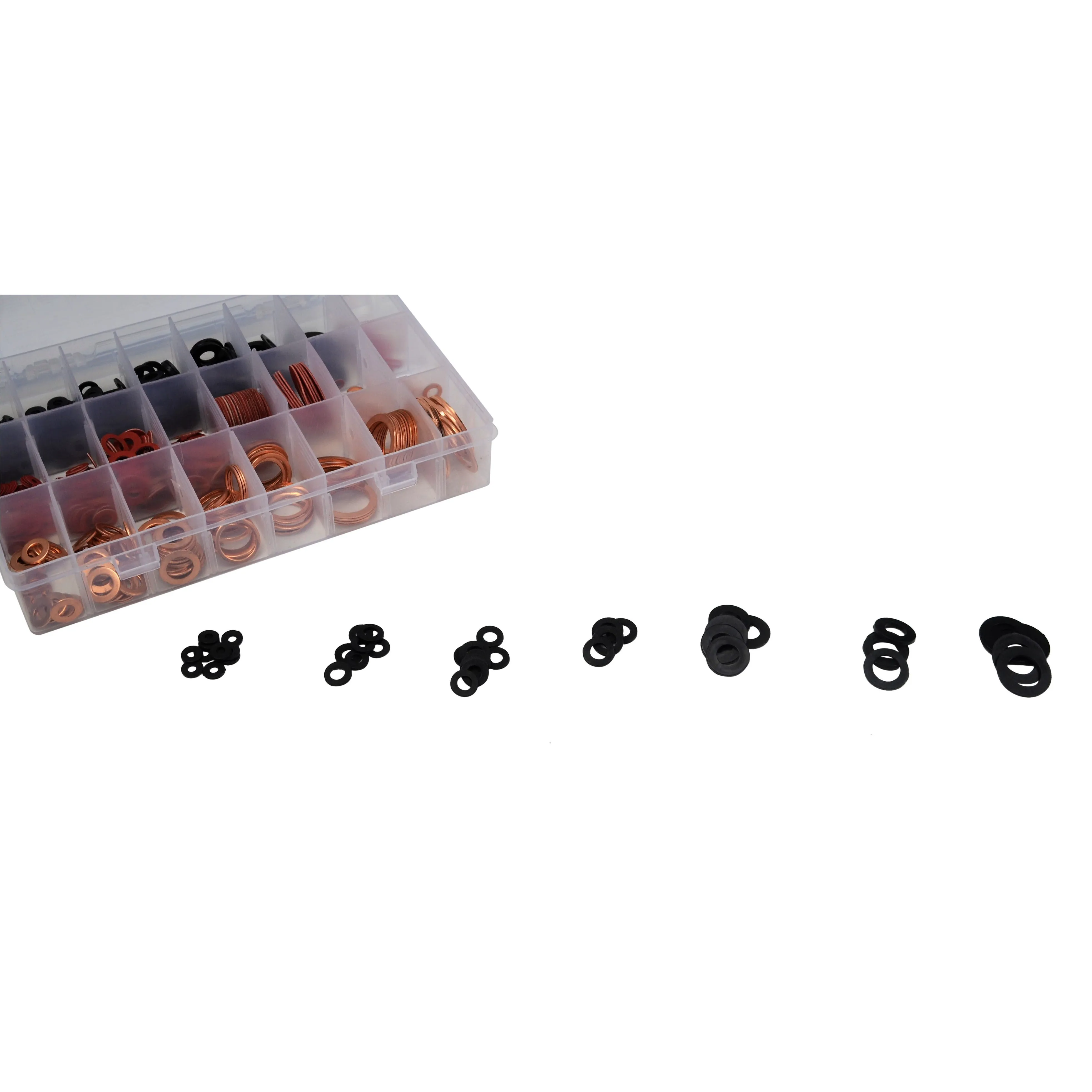 680pc Gasket Washer Assortment Kit