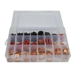 680pc Gasket Washer Assortment Kit