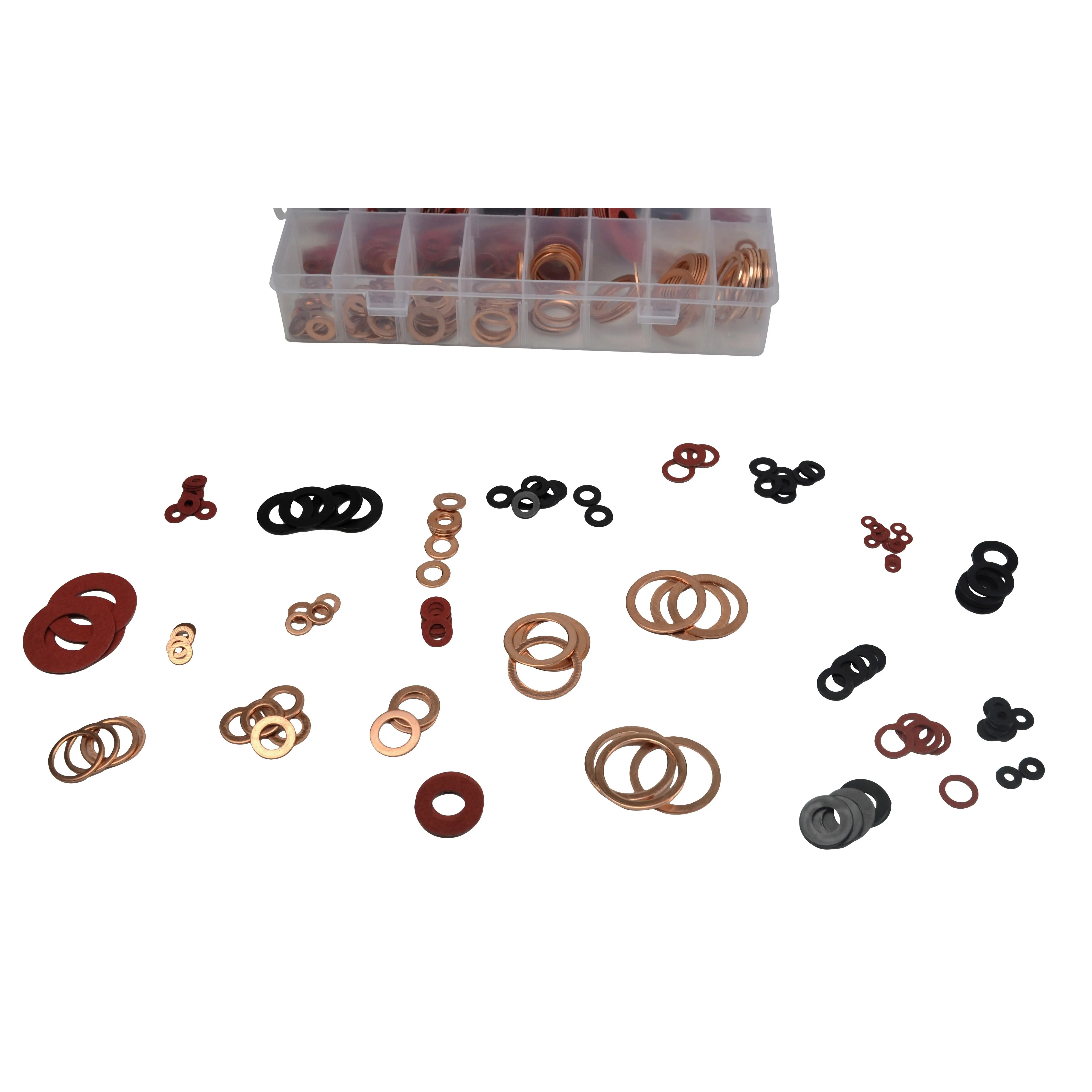 680pc Gasket Washer Assortment Kit