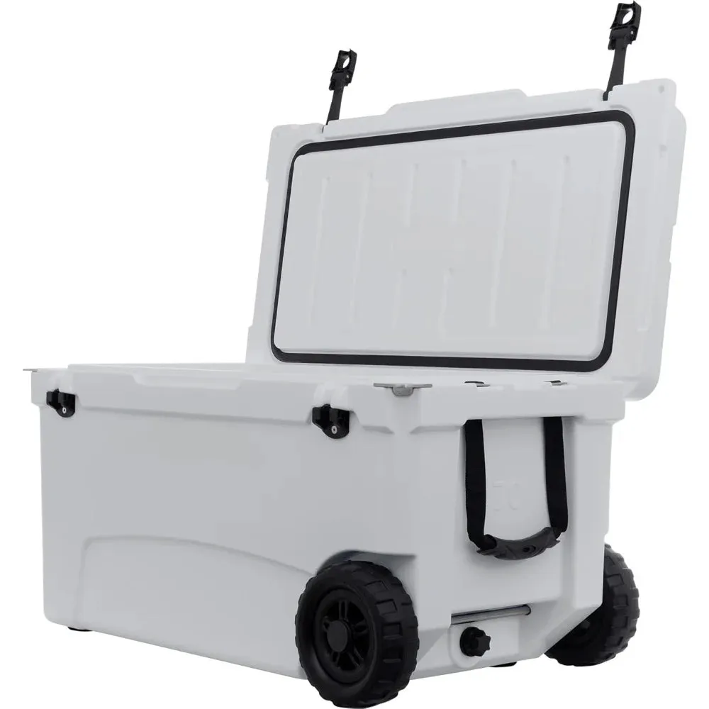 70 Quart Heavy Duty Rolling Cooler
