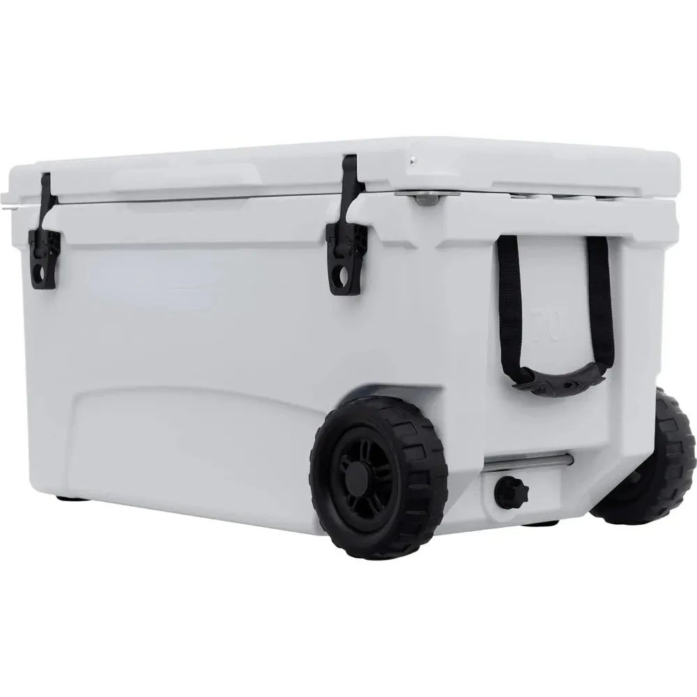70 Quart Heavy Duty Rolling Cooler