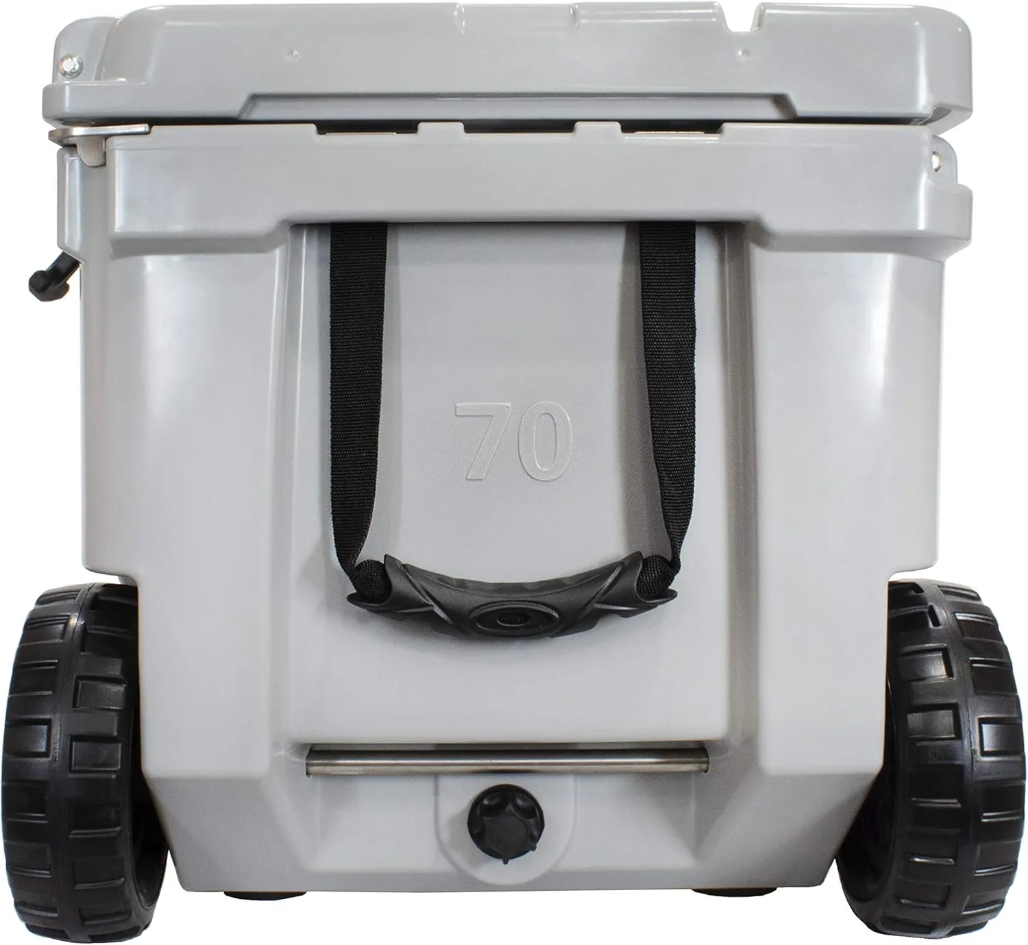 70 Quart Ice Chest Heavy Duty High Performance Roto-Molded Commercial Grade Insulated Cooler with Wheels