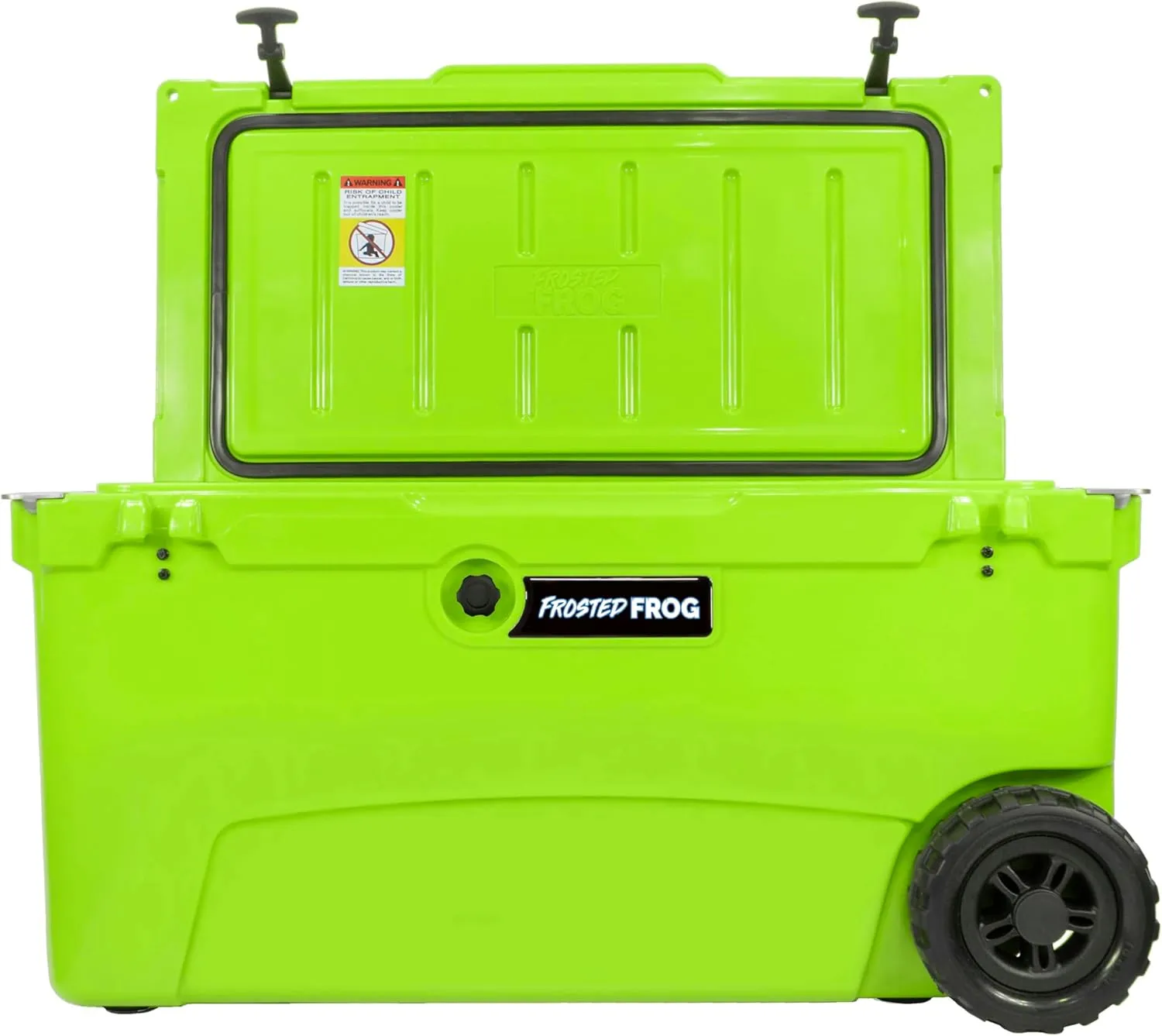 70 Quart Ice Chest Heavy Duty High Performance Roto-Molded Commercial Grade Insulated Cooler with Wheels