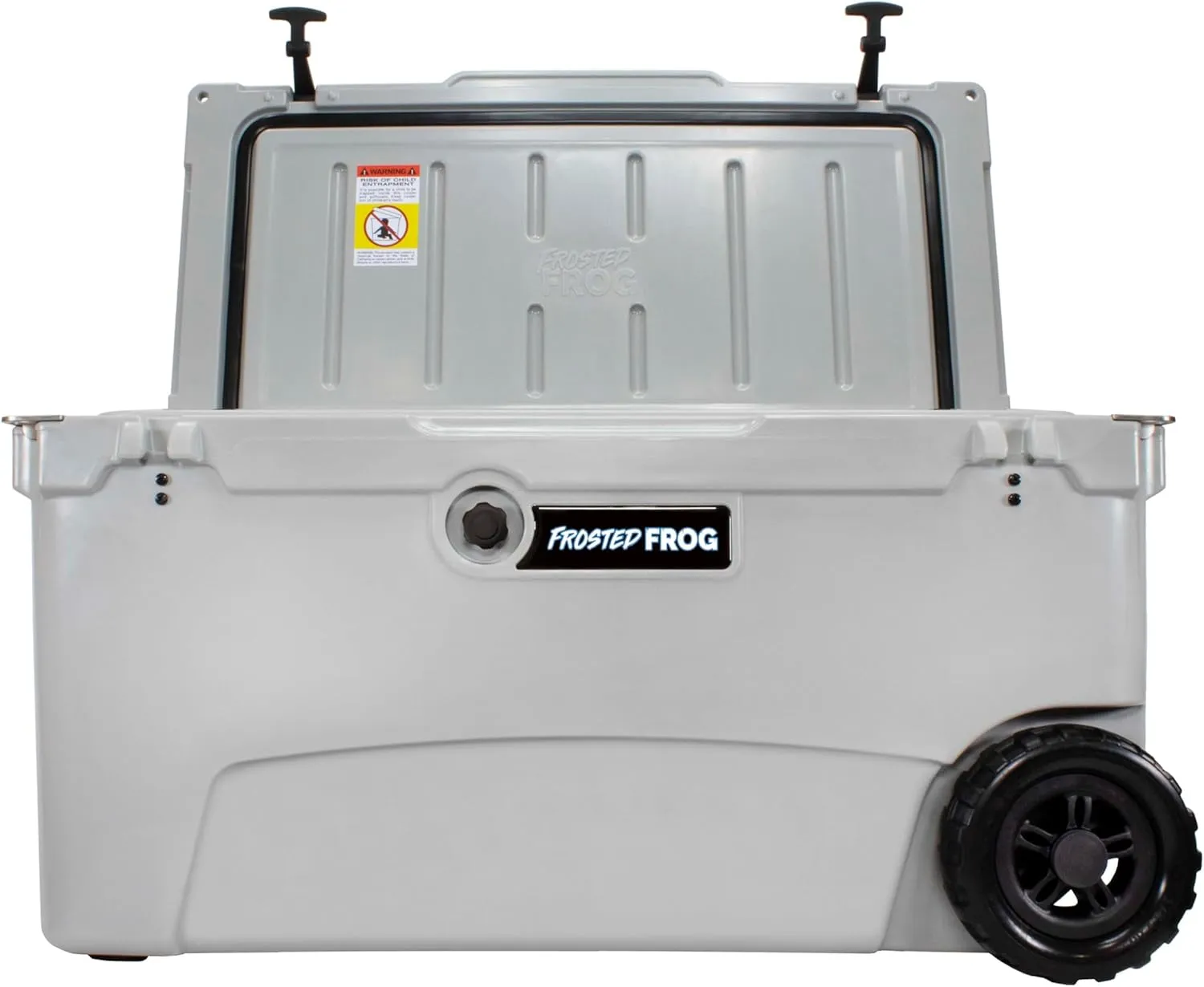 70 Quart Ice Chest Heavy Duty High Performance Roto-Molded Commercial Grade Insulated Cooler with Wheels