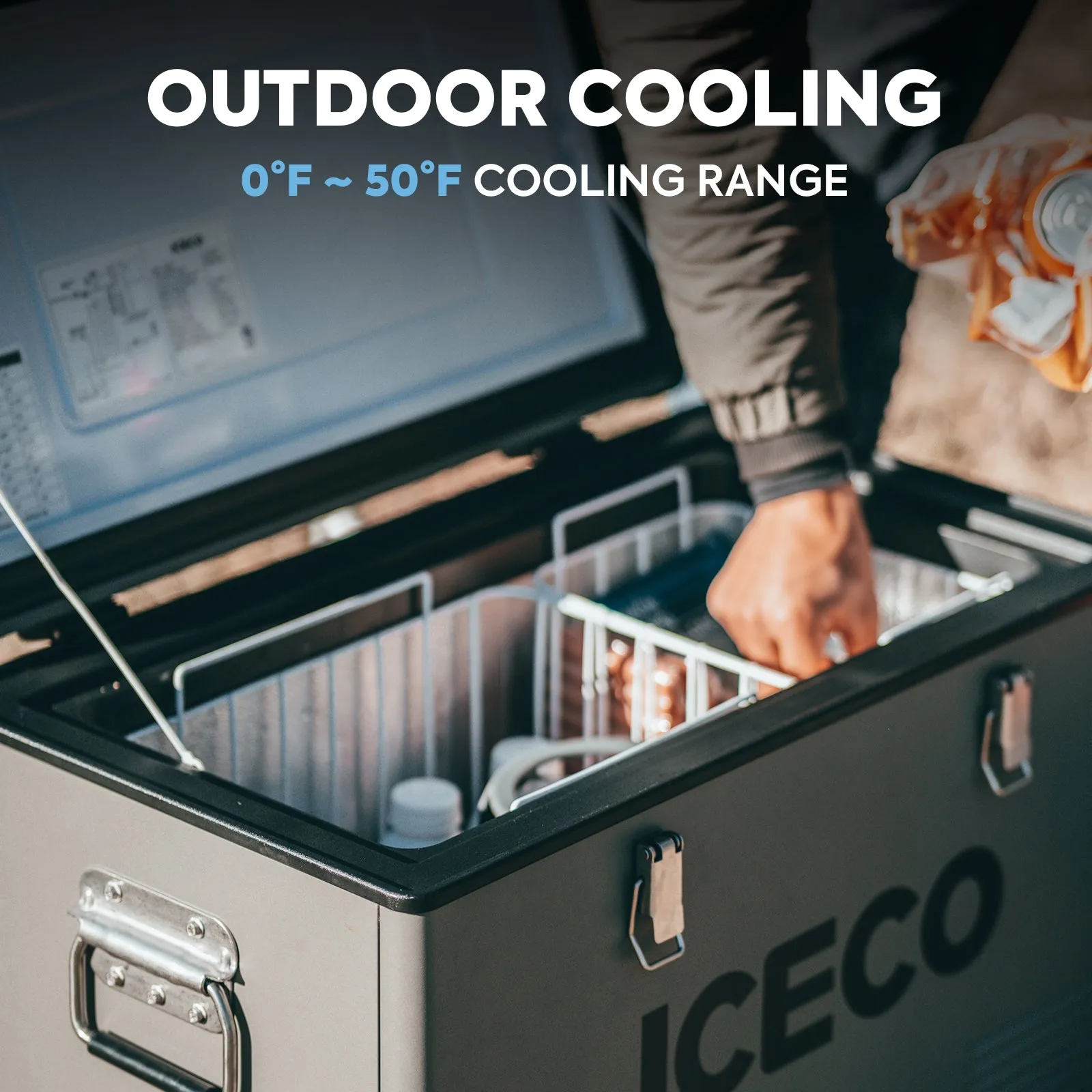 78QT VL74 Single Zone Portable Fridge RV Fridge 12v| ICECO