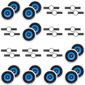 8 (Pair) MS3800 8" in Ceiling Speaker   Install KIT (PRE-Construction Brackets)