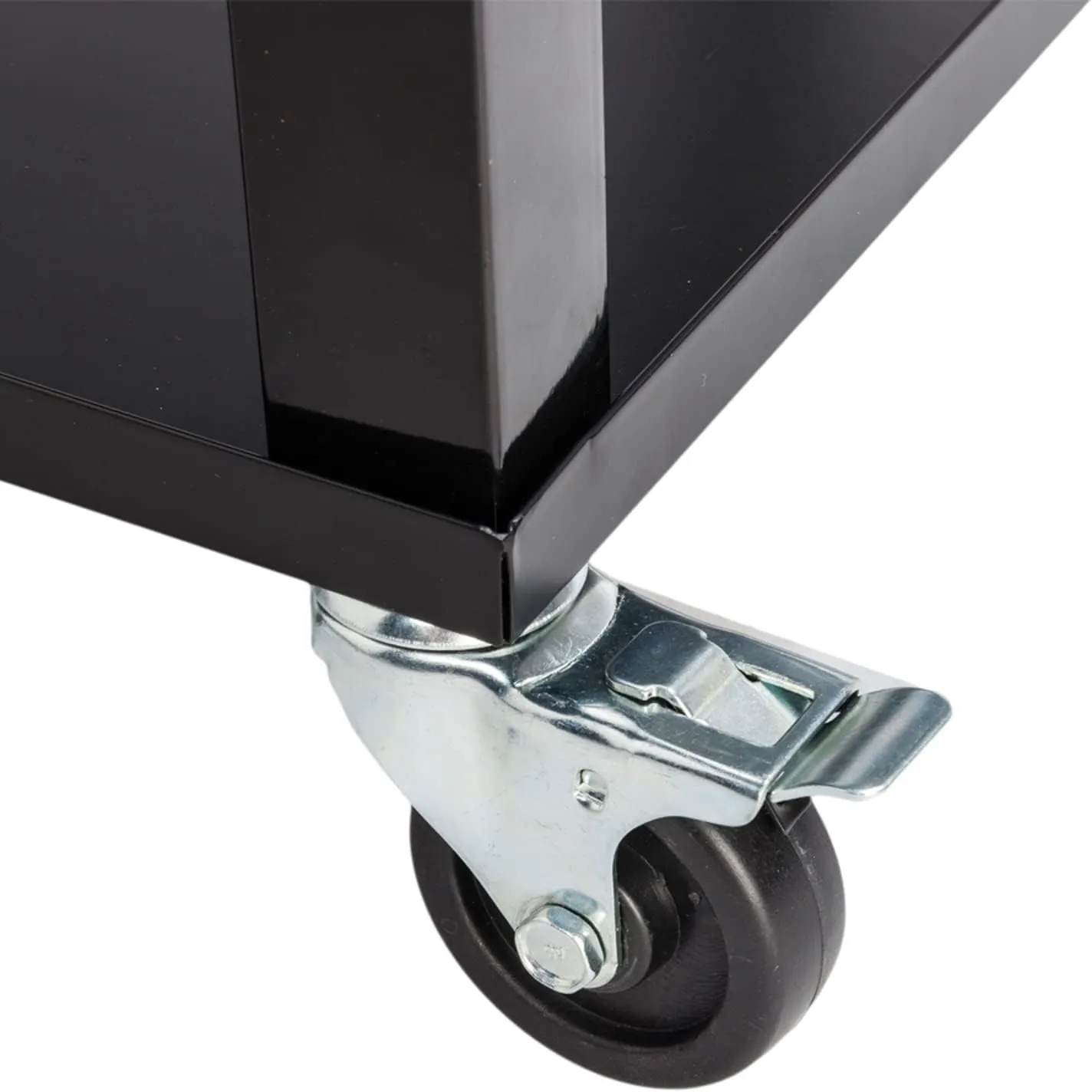 80 Quart Rolling Cooler Cart with Shelf and Bottle Opener for Patio Party
