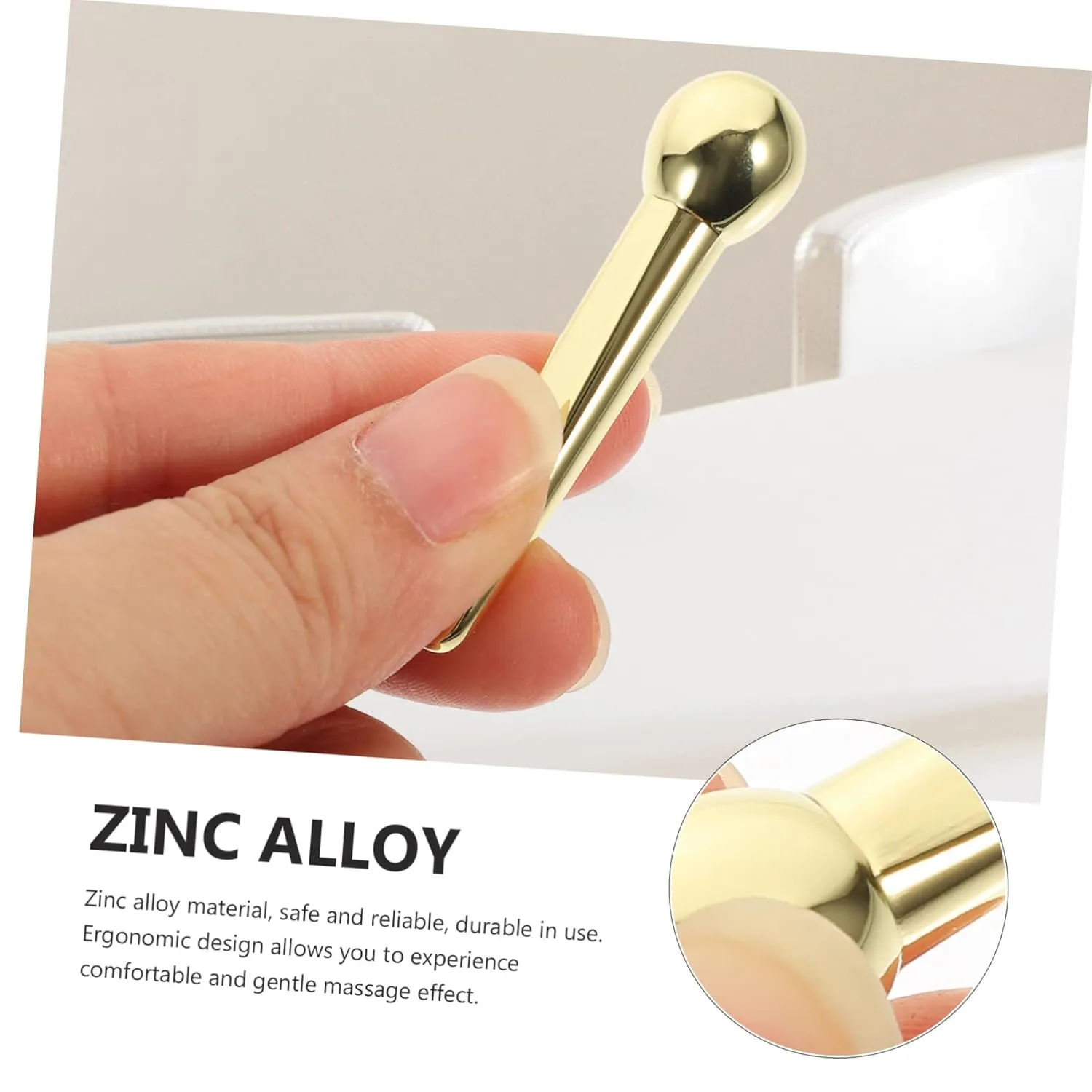 8pcs Portable Eye Roller Eye Cream Applicator for Home Use Circulation for Fatigue Relief for Travel and Daily Care