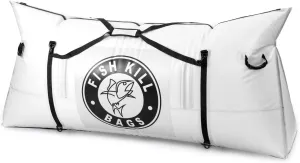 90inch x 40inch Insulated & Leakproof Cooler Bag, RF Welded Seams, Stainless Steel Zipper, Perfectly Airtight,White,90inch x 40inch (Large)(FKB-90x40)