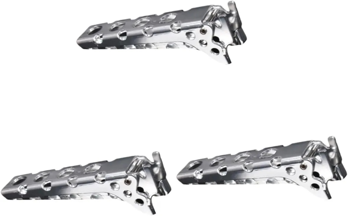 ABOOFAN 3pcs Camping Pot Gripper Tool Lightweight Clamp for Hot Cookware Easy to Use Bbq Picnic Essential Scalding Design for Safe Handling of Pots Pans Silver