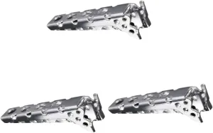 ABOOFAN 3pcs Camping Pot Gripper Tool Lightweight Clamp for Hot Cookware Easy to Use Bbq Picnic Essential Scalding Design for Safe Handling of Pots Pans Silver