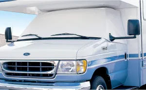 ADCO 2410 White Class C Endura/Kodiak 550 2004-2015 Windshield Cover (550 RV Motorhome)