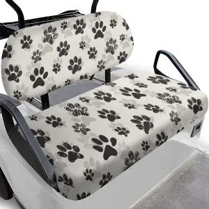 AFPANQZ Golf Cart Seat Cover for Summer - Breathable, Anti-Hot, Waterproof Easy to Install and Clean Golf Cart Blanket