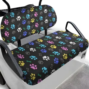 AFPANQZ Golf Cart Seat Cover for Summer - Breathable, Anti-Hot, Waterproof Easy to Install and Clean Golf Cart Blanket