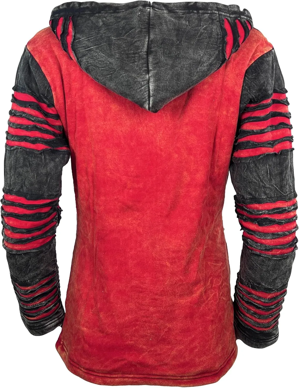 Agan Traders 2025 Spring Patch Funky Fleece Insulated Bohemian Outwear Winter Jacket
